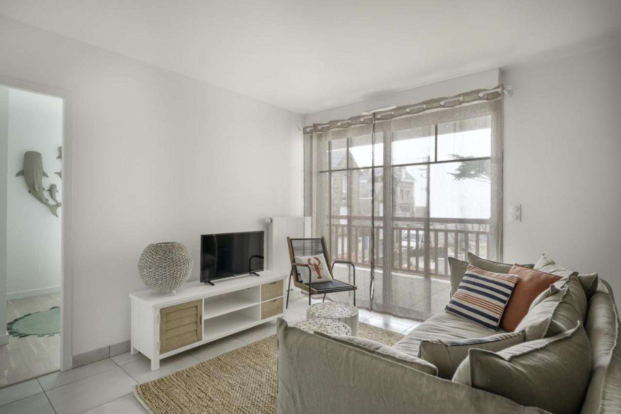 Face A La Mer, Bel Appartement Pour 6 Pleneuf-Val-Andre Exterior foto